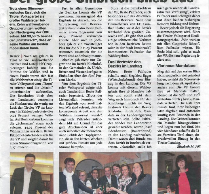 Der große Umbruch blieb aus