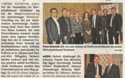 P. Seiwald folgt auf K. Lackner