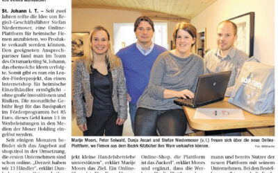 Im Internet mit heimischen Produkten durchstarten