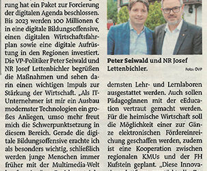 100 Millionen Euro für Digitalisierungsoffensive