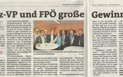 Kurz-VP und FPÖ große Gewinner