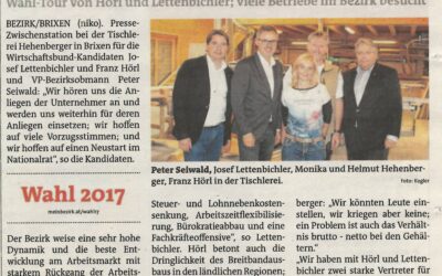 Der WB hofft auf viele Stimmen