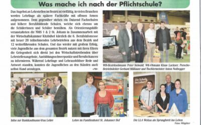 Was mache ich nach der Pflichtschule?