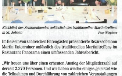 Versammlung in St. Johann i. T.