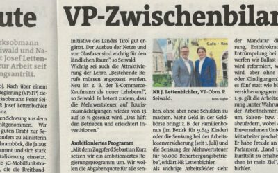 Gute VP-Zwischenbilanz