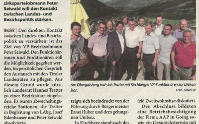 Landespolitiker zu Besuch