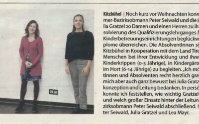 Assistenzkräfte für Kinderbetreuung