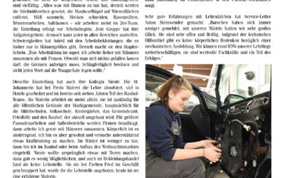 Zusammenarbeit ist für beide Seiten eine Bereicherung