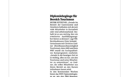 Diplomlehrgänge für Bereich Tourismus