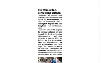 Der Weinskitag: Verkostung virtuell