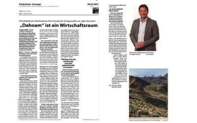 „Dahoam“ ist ein Wirtschaftsraum