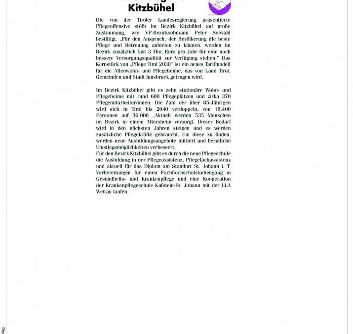 Beste Pflege für Kitzbühel