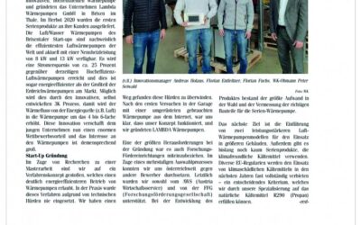 Extrem erhöhte Effizienz bringt Wettbewerbsvorteil