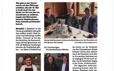 Stimmungsbild am Stammtisch