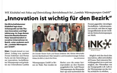Innovation ist wichtig für den Bezirk