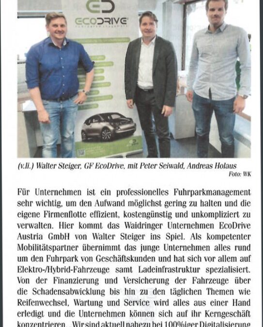 Mobilitätswelt im rasanten Tempo