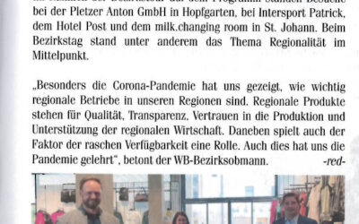 Tour durch den Bezirk