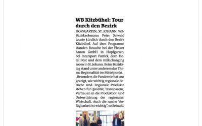 WB Kitzbühel: Tour durch den Bezirk