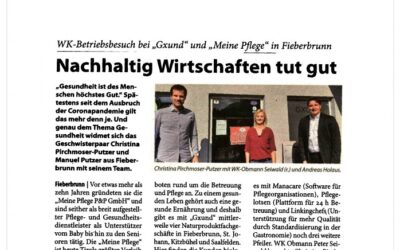 Nachhaltig Wirtschaften tut gut