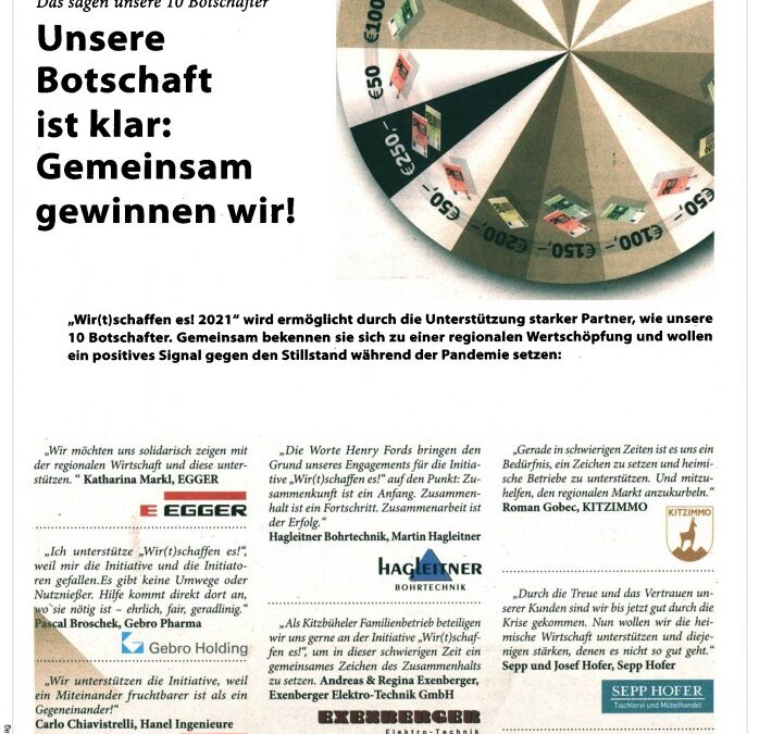 Unsere Botschaft ist klar: Gemeinsam gewinnen wir!