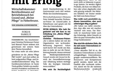 Geschwisterpaar mit Erfolg