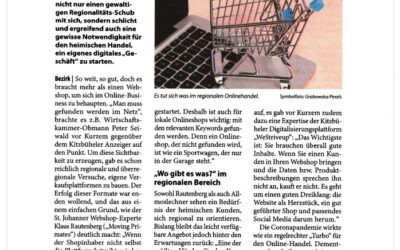 Man muss „gefunden werden“