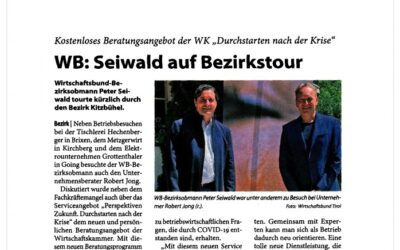 Seiwald auf Bezirkstour