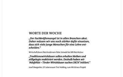 Worte der Woche
