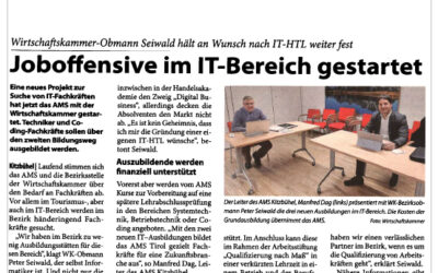 Joboffensive im IT-Bereich gestartet