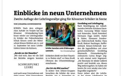 Einblicke in neun Unternehmen
