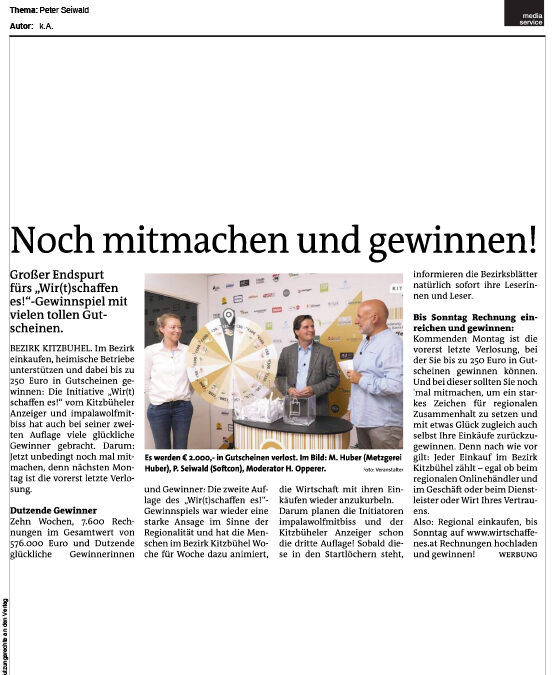 Noch mitmachen und gewinnen!