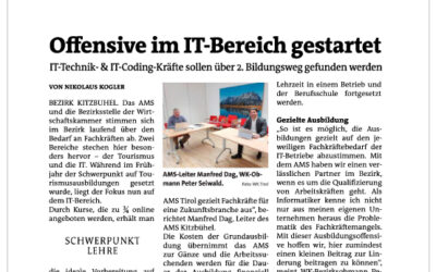Offensive im IT-Bereich gestartet