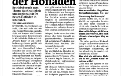 „Unsere Kiste“ ist der Hofladen
