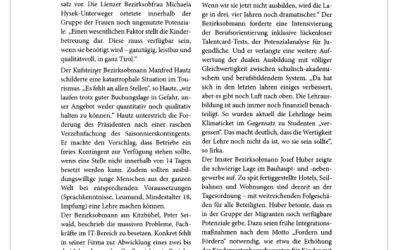 Fachkräftemangel! Und jetzt?