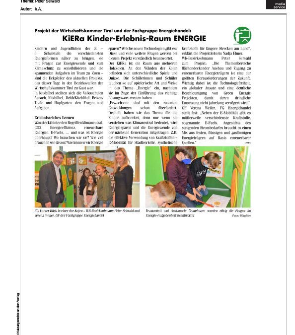 KiERa Kinder-Erlebnis-Raum ENERGIE