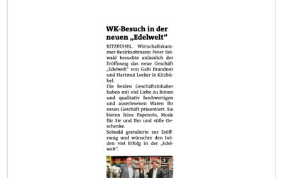 WK-Besuch in der neuen „Edelwelt“