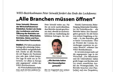 „Alle Branchen müssen öffnen“