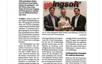 goingsoft feiert 20. Geburtstag