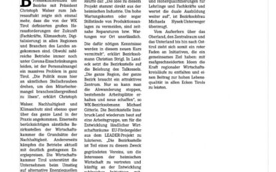 Maßgeschneiderte Initiativen bringen frische Impulse in die Bezirke