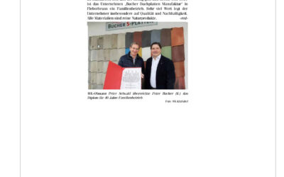40 Jahre Bucher Platten