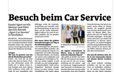 Besuch beim Car Service