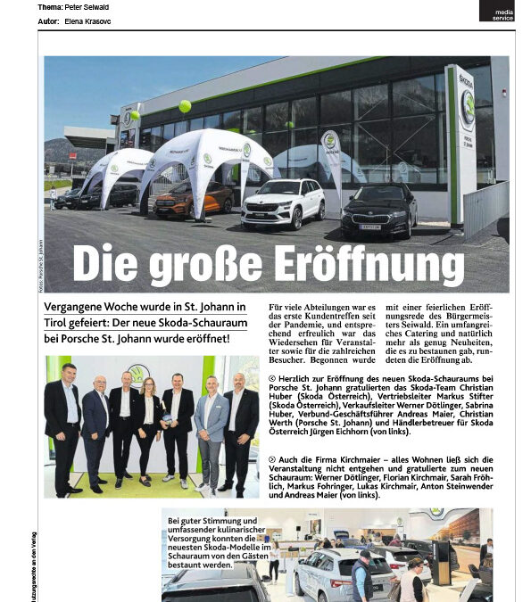 Die große Eröffnung