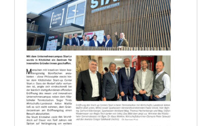 Gründerzentrum erfolgreich gestartet