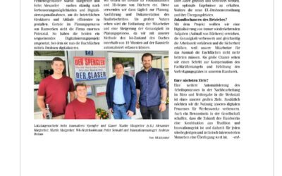 Innovatives Handwerk durch Digitalisierungsprojekt