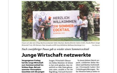 Junge Wirtschaft netzwerkte