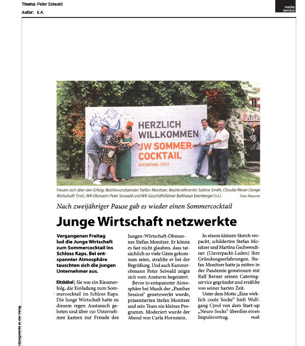 Junge Wirtschaft netzwerkte