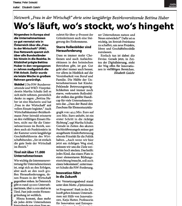 Wo’s läuft, wo’s stockt, wo’s hingeht