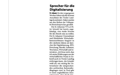 Sprecher für die Digitalisierung