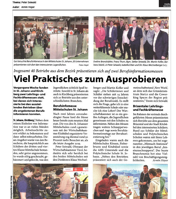 Viel Praktisches zum Ausprobieren
