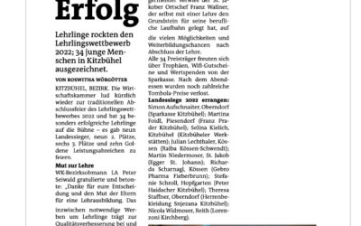 Lehrlinge feierten Erfolg